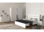 Combinazione D'arredo Moderna Per La Camera Da Letto, Cassettiera 6 Pezzi.