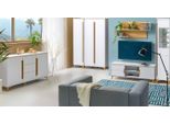 Set Di Pareti Attrezzate Per Il Soggiorno Mobile Espositivo Scaffale A Parete Basso Tavolo Tv 6 Pezzi Nuovo