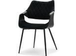 Sedia Da Pranzo Di Design Nenet - Nera