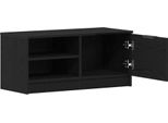 Mobile Tv Vidaxl Nero 80 X 35 X 36,5 Cm Materiale In Legno