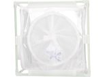 Gabbia Di Osservazione Per Insetti In Rete Pvc Bianco Riutilizzabile Habitat Per Farfalle Scatola Incubatrice Riproduzione -H��Lle Stampata