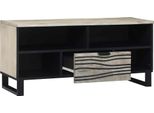 Vidaxl Armadi E Scaffali Per Media Bianco 105 X 33 X 46 Cm