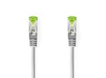Cavo Di Rete CAT7 | S/Ftp | Rj45 Maschio | Rj45 Maschio | 2,00 M | Snenless | Round | Lszh | Grigio | Etichetta