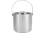 Secchiello Per Il Ghiaccio Secchiello Per Il Ghiaccio Isolato A Doppia Parete In Acciaio Inox Da 3 L Con Coperchio Per Birra E Champagne