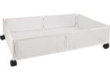 Home Organizzatore Di Vestiti Sotto Il Letto Contenitore Pieghevole Per Lo Stoccaggio Sotto Il Letto Con Ruote