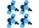 20Pcs Croce Ugello Di Spruzzo Irrigazione Croce Atomizzazione Micro Ugello Per Prato Giardino Terrazza