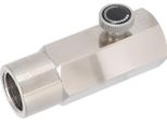 Connettore Adattatore Per Ricarica Bombola CO2 CGA320 Accessorio Valvola Di Riempimento Soda Argento