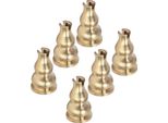 10Pcs Bruciatore D'incenso Zucca A Forma Di Porta Incenso In Ottone Per Casa Ufficio Casa Da Tè Soggiorno Yoga