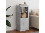 Maison Exclusive - Credenza Con Luci Led Grigio Cemento 41X37X100 Cm