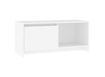 Syfax™ Mobile Porta Tv Bianco 90X35X40 Cm In Legno Multistrato