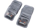 40Pcs Toppe Di Riparazione Pneumatici Radiali 65X80Mm Kit Universale Di Toppe Per Pneumatici In Gomma Per Auto Moto Camion