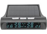 Tpms Senza Fili Ad Energia Solare Display Lcd 6 Sensori Sistema Di Monitoraggio Della Pressione Degli Pneumatici IP68 Monitor Impermeabile Per Rv Trailer Van Suv Pickup Bus