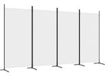 Syfax™ Divisorio A 4 Pannelli Bianco 346X180 Cm Tessuto
