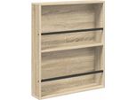 Syfax™ Scaffale Per Riviste Rovere Sonoma 60 X 12 X 70 Cm