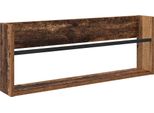 Syfax™ Scaffale Per Riviste Legno Vecchio 80 X 12 X 30 Cm