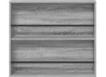 Vidaxl Portariviste Grigio Sonoma 80 X 12 X 70 Cm Materiale A Base Di Legno