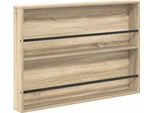 Vidaxl Portariviste In Rovere Sonoma 100 X 12 X 70 Cm Materiale A Base Di Legno