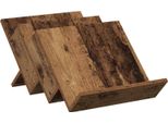 Vidaxl Portariviste Con Scaffale In Legno Di Recupero 53 X 40 X 28,5 Cm Materiale A Base Di Legno