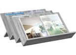 Vidaxl Portariviste Grigio Sonoma 65 X 53 X 28,5 Cm Materiale A Base Di Legno