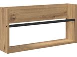 Vidaxl Portariviste In Rovere Artigianale 60 X 12 X 30 Cm Materiale A Base Di Legno