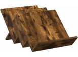 Vidaxl Portariviste In Rovere Affumicato 53 X 40 X 28,5 Cm Materiale A Base Di Legno