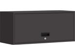 Syfax™ Armadio A Muro Per Garage Nero 80 X 33 X 35 Cm