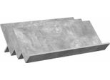 Vidaxl Portariviste Grigio Cemento 90 X 53 X 28,5 Cm Materiale A Base Di Legno
