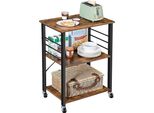 Carrello Da Cucina Relaxdays A 3 Livelli