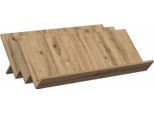Vidaxl Portariviste In Rovere Artigianale 90 X 53 X 28,5 Cm Materiale A Base Di Legno