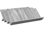 Vidaxl Portariviste Grigio Sonoma 90 X 53 X 28,5 Cm Materiale A Base Di Legno