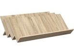 Vidaxl Portariviste In Rovere Sonoma 90 X 53 X 28,5 Cm Materiale In Legno
