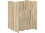 Syfax™ Scaffale Per Riviste Rovere Sonoma 35 X 35 X 45 Cm