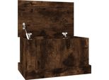 Syfax™ Contenitore Rovere Fumo 50X30X28 Cm Legno Multistrato