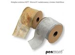 Nastro Metallizzato Con Filo 5X274Cm (12Pz)