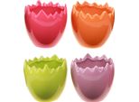 Mini Vaso Da Fiori Uovo Di Pasqua Vaso Pastello Decorazione Primaverile 8,5 Cm Set Da 4, 4 Pezzi