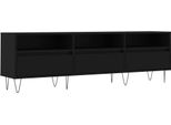 Syfax™ Mobile Porta Tv Nero 150X30X44,5 Cm In Legno Multistrato