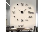 Orologio Da Parete Senza Cornice, Decorativo E Silenzioso Per Soggiorno E Camera Da Letto