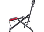 Succebuy Macchina Squat Per Un Allenamento Efficace, Macchina Fitness Pieghevole Con Sedile Regolabile In 5 Direzioni, Cyclette Per Glutei E Gambe, Macchina Per Esercizi In Nero