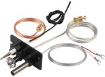 Succebuy Gruppo Bruciatore Pilota Per Gas Naturale, Oe 69L17, 69L1701, 904405, J4117, 108084-02 Kit Luce Pilota Per Gas, Ricambio Per L'accensione A Gas Naturale, Compatibile Con Vari Modelli Come Lennox, Superior E Astria, Nero