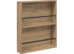 Vidaxl Portariviste In Rovere Artigianale 60 X 12 X 70 Cm Materiale A Base Di Legno