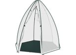 Serra - Serra A Film - 160 X 180 X 160 Cm - Pe 130 G/M², Telaio Tubolare In Acciaio - Protezione Dalle Intemperie E Dall'inverno Per I Pomodori - Bianco Semitrasparente