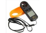 Anemometro Digitale Portatile Misuratore Di Velocità Del Vento Misuratore Di Velocità Del Vento Misurato Con Precisione Velocità Della Temperatura Misuratore Meteo Digitale Lcd Retroilluminato