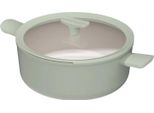 Pentola Antiaderente Con Coperchio Balance Sage Verde Salvia 28Cm