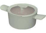 Casseruola Antiaderente Con Coperchio Balance Sage Verde Salvia 20 Cm