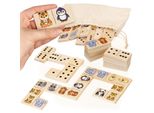 Ulanik Gioco Da Tavolo Domino "Animali"""