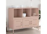 Maison Exclusive - Credenza Rosa 100,5X39X79 Cm Acciaio