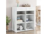 Maison Exclusive - Credenza Bianca 80X42,5X93 Cm In Legno Multistrato