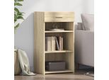 Maison Exclusive - Credenza Sonoma-Rovere 50X42,5X93 Cm Materiale Ligneo