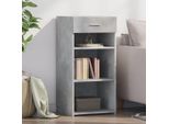 Maison Exclusive - Credenza Grigio Cemento 45X42,5X93 Cm Materiale Ligneo