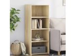 Vidaxl Credenza Sonoma-Quercia 50X41X124 Cm Materiale In Legno